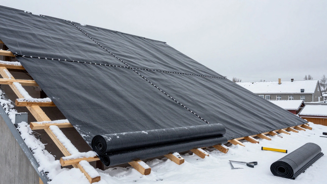 Сколько рулонов рубероида нужно на крышу дома: точный расчет по площади и уклону