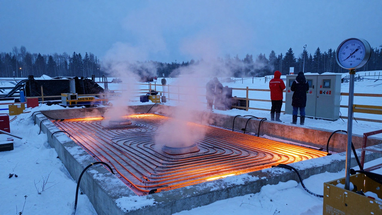 Сколько киловатт нужно для прогрева бетона: расчеты и практические советы